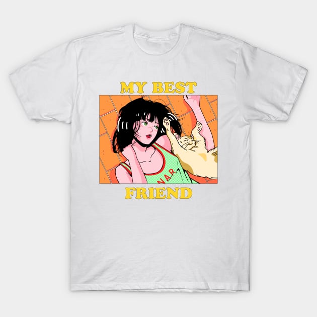 My Best Friend T-Shirt by chao-illustrator